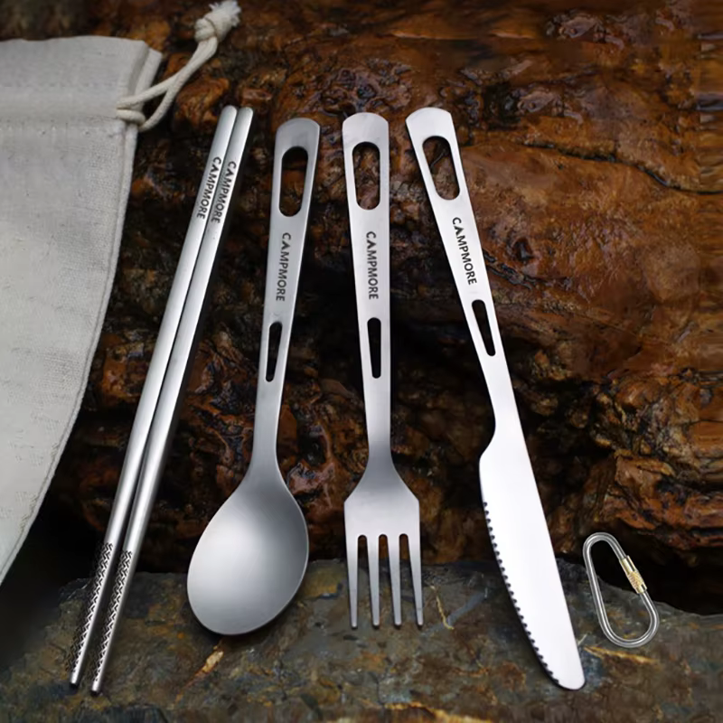 Titanium Tableware Ultralight 7pcs