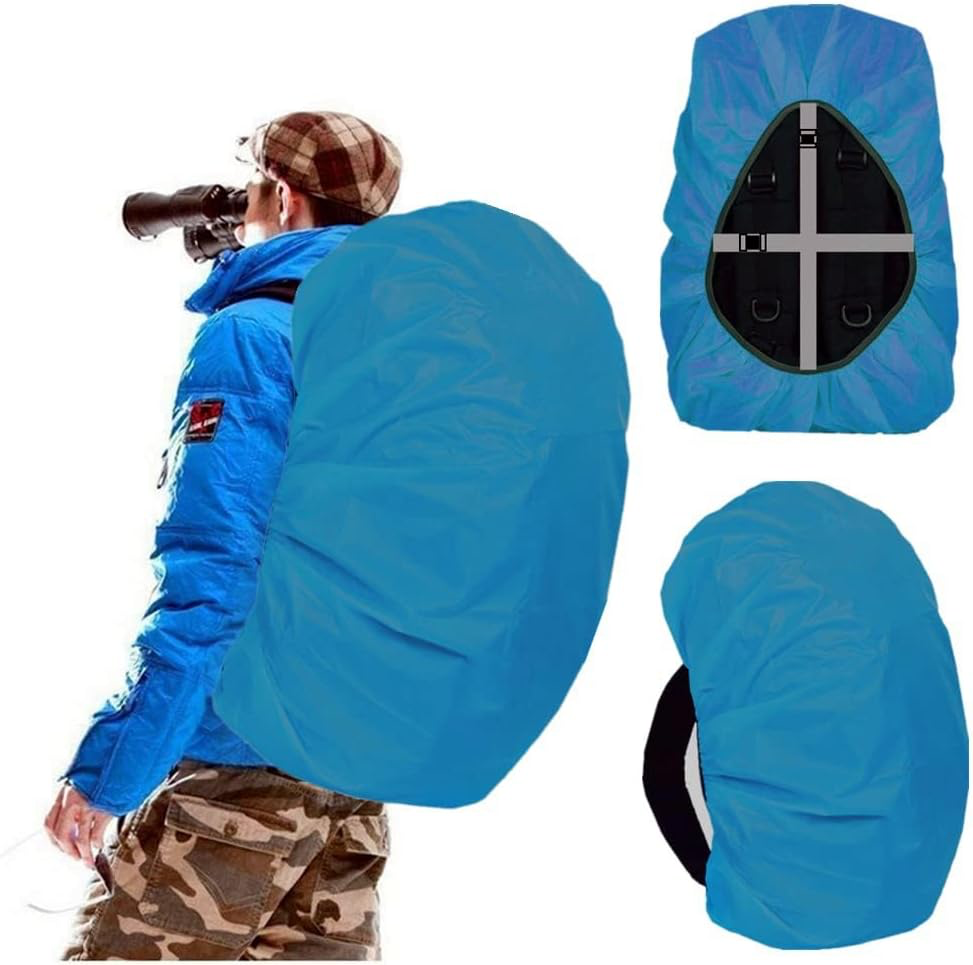 [B0789CV3Y7] Joy Walker Waterproof Backpack Rain Cover for (15-90L) (Acqua, Small (for 15-25L backpack))