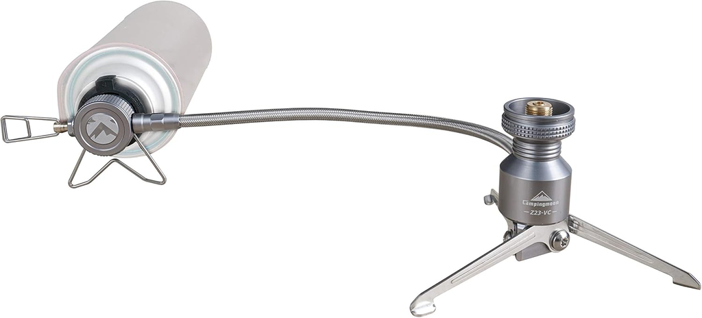 [B08VNM92X9] Butane Adapter Stand Type Remote Stove for Camping Backpacking Butane Gas Fuel Canister w/Hose Z23-VC